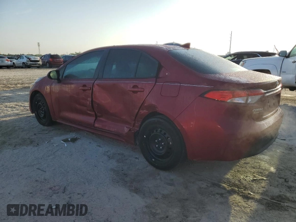 2024 Toyota Corolla LE с VIN 5YFB4MDE2RP120363, выставлен на аукционе Copart как лот 51356425 с пробегом 11 877 миль миль и Списание • Salvage title. История ставок и продаж доступна на DreamBid. Изображение 2.