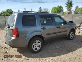 2012 Honda Pilot LX with VIN 5FNYF4H28CB056918, listed as a Copart auction lot 55265165 with 170,691 mi miles and Salvage Title. Bid and sale history available at carsss.com. Image 3.