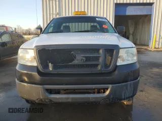 2007 Ford F-150 XL with VIN 1FTRF12W27NA28473, listed as a Copart auction lot 87459744 with Not Provided miles and Salvage Title. Bid and sale history available at carsss.com. Image 5.