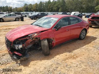 2020 Hyundai Sonata SEL with VIN 5NPEF4JA7LH052817, listed as a Copart auction lot 47999855 with 0 mi miles and Salvage Title. Bid and sale history available at carsss.com. Image 1.