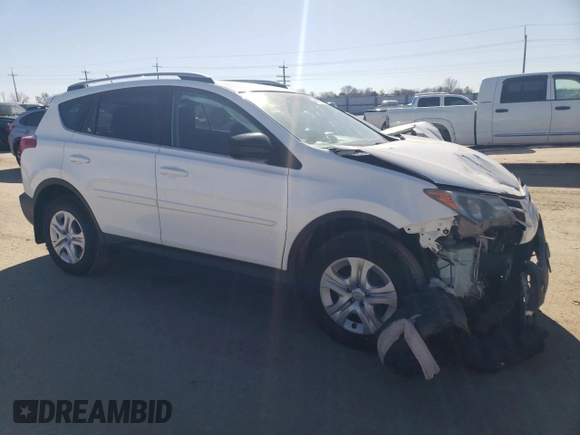2015 Toyota RAV4 LE with VIN 2T3BFREV6FW234535, listed as a Copart auction lot 46802275 with 119,270 mi miles and Salvage Title. Bid and sale history available at carsss.com. Image 4.