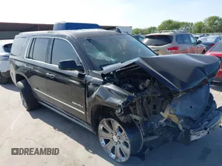 2016 GMC Yukon Denali with VIN 1GKS2CKJ4GR110747, listed as a IAAI auction lot 41876778 with 1 mi miles. Bid and sale history available at carsss.com. Image 1.