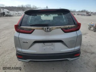 2020 Honda CR-V LX with VIN 5J6RW2H21LL003722, listed as a Copart auction lot 42295555 with 83,075 mi miles and Salvage Title. Bid and sale history available at carsss.com. Image 6.