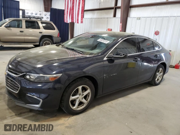 2016 Chevrolet Malibu LS z VIN 1G1ZB5ST9GF202177, wystawiony jako Copart lot #50828315 z przebiegiem 139 997 mil mil oraz Szkoda całkowita • Salvage title. Historia ofert i sprzedaży dostępna na DreamBid. Obrazek 1.
