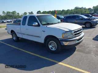 1997 Ford F-150 with VIN 1FTDX1763VNC20028, listed as a IAAI auction lot 42769870 with 297,355 mi miles and . Bid and sale history available at DreamBid. Image 1.