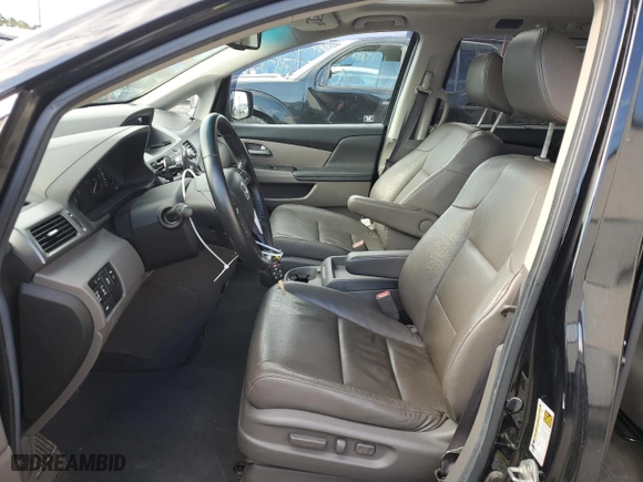 2012 Honda Odyssey EX-L with VIN 5FNRL5H67CB075837, listed as a Copart auction lot 46644975 with 166,595 mi miles and Salvage Title. Bid and sale history available at carsss.com. Image 7.