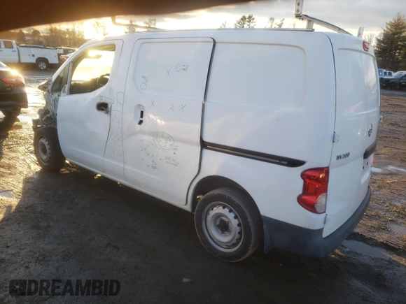 2017 Nissan NV200 S with VIN 3N6CM0KN5HK721359, listed as a Copart auction lot 43736545 with 116,118 mi miles and Salvage title. Bid and sale history available at DreamBid. Image 2.