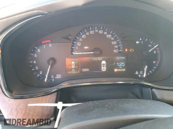 2014 Cadillac CTS Sedan RWD with VIN 1G6AP5SX7E0194625, listed as a Copart auction lot 88546775 with 127,934 mi miles and Salvage Title. Bid and sale history available at carsss.com. Image 9.