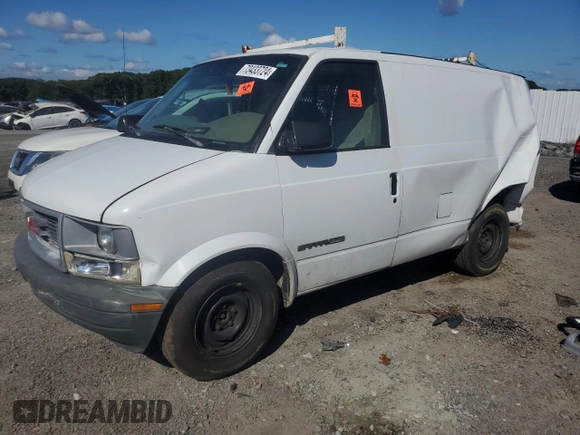 1997 GMC Safari Cargo with VIN 1GTDL19W1VB542192, listed as a Copart auction lot 86278354 with Not Provided miles and Non Repairable. Bid and sale history available at carsss.com. Image 1.