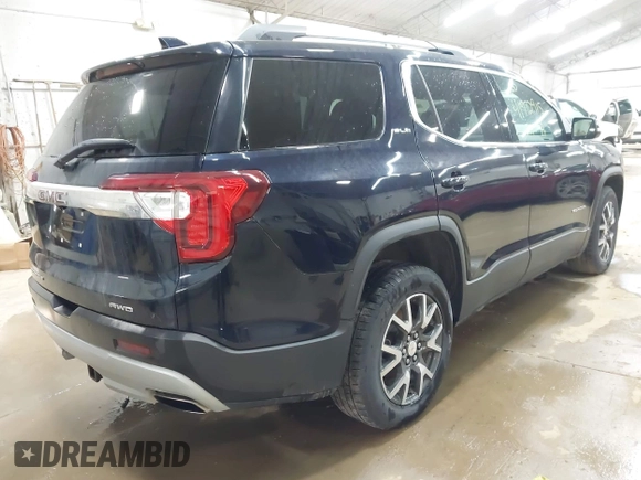 2021 GMC Acadia SLE with VIN 1GKKNRLS9MZ199809, listed as a IAAI auction lot 41972915 with 54,203 mi miles and . Bid and sale history available at DreamBid. Image 4.