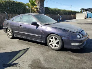 2000 Acura Integra GS-R with VIN JH4DC2391YS003292, listed as a Copart auction lot 74848204 with 79,900 mi miles and Salvage Title. Bid and sale history available at carsss.com. Image 4.