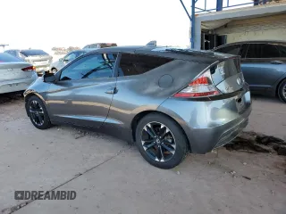 2015 Honda CR-Z EX with VIN JHMZF1D69FS000522, listed as a Copart auction lot 43212845 with 104,808 mi miles and Salvage title. Bid and sale history available at DreamBid. Image 2.