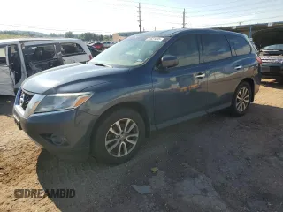 2014 Nissan Pathfinder Platinum with VIN 5N1AR2MN6EC614838, listed as a Copart auction lot 64831045 with 204,516 mi miles and Non repairable. Bid and sale history available at DreamBid. Image 1.