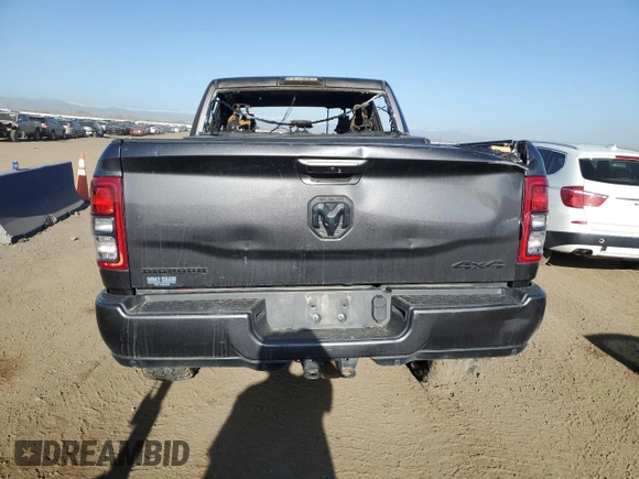 2020 Ram 2500 Big Horn with VIN 3C6UR5DL0LG274735, listed as a Copart auction lot 52962625 with Not provided miles and Salvage title. Bid and sale history available at DreamBid. Image 6.