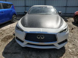 2020 Infiniti Q60 Red Sport 400 with VIN JN1FV7EL0LM460427, listed as a Copart auction lot 73353544 with 40,881 mi miles and Salvage title. Bid and sale history available at DreamBid. Image 5.