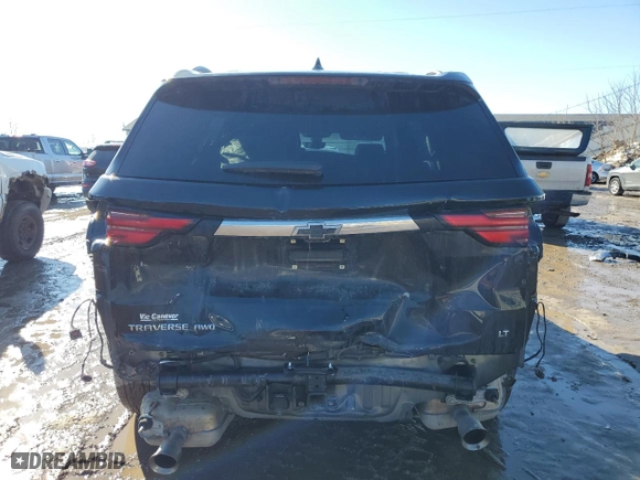 2023 Chevrolet Traverse LT Leather with VIN 1GNEVHKW4PJ319369, listed as a Copart auction lot 45188085 with 22,548 mi miles and Salvage Title. Bid and sale history available at carsss.com. Image 6.