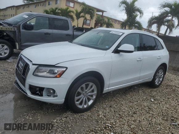 2016 Audi Q5 Premium z VIN WA1C2AFP7GA002294, wystawiony jako Copart lot #52130665 z przebiegiem 39 768 mil mil oraz Szkoda całkowita • Salvage title. Historia ofert i sprzedaży dostępna na DreamBid. Obrazek 1.