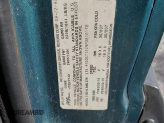 1993 GMC Jimmy z VIN 1GDCT18Z9P0810178, wystawiony jako Copart lot #79442614 z przebiegiem 19 514 mil mil oraz Szkoda całkowita • Salvage title. Historia ofert i sprzedaży dostępna na DreamBid. Obrazek 12.