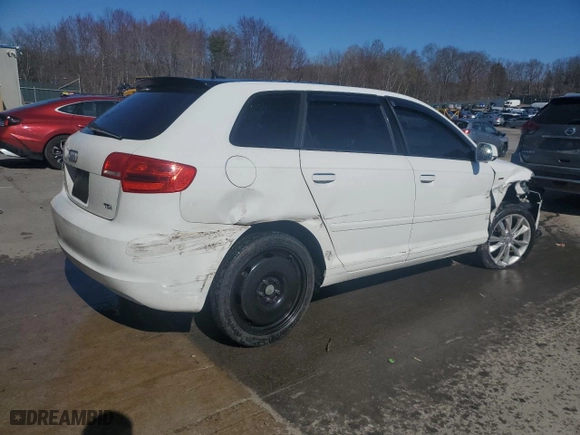 2011 Audi A3 2.0 TDI Premium with VIN WAUBJAFMXBA017906, listed as a Copart auction lot 51302685 with 176,492 mi miles and Salvage Title. Bid and sale history available at carsss.com. Image 3.
