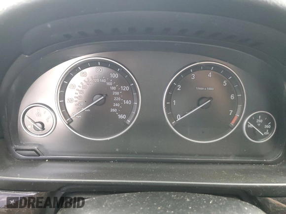 2014 BMW 5 Series 535i xDrive with VIN WBA5B3C5XED537318, listed as a Copart auction lot 55570655 with Not provided miles and Non repairable. Bid and sale history available at DreamBid. Image 9.