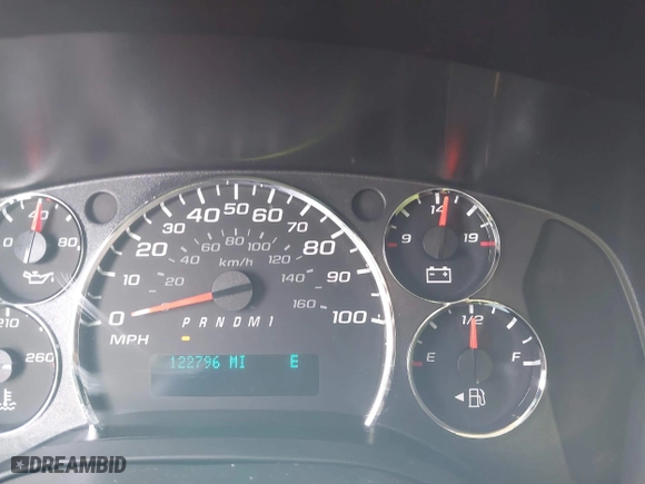 2013 Chevrolet Express Passenger 1LT with VIN 1GAZG1FA6D1191442, listed as a IAAI auction lot 41911629 with 122,796 mi miles. Bid and sale history available at carsss.com. Image 7.