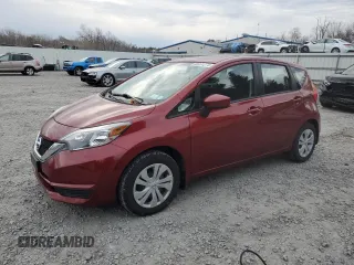 2018 Nissan Note SV with VIN 3N1CE2CP0JL355860, listed as a Copart auction lot 80951274 with 44,918 mi miles and Salvage title. Bid and sale history available at DreamBid. Image 1.