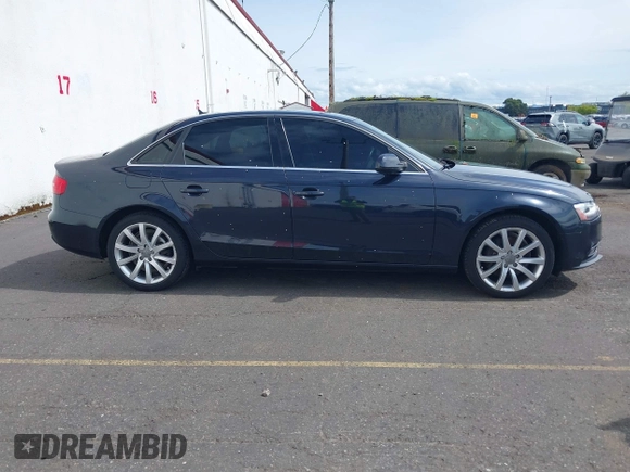2013 Audi A4 Premium Plus with VIN WAUFFAFL1DN041923, listed as a IAAI auction lot 41993924 with 147,742 mi miles. Bid and sale history available at carsss.com. Image 13.