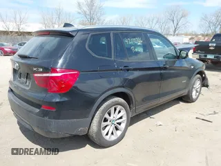 2014 BMW X3 xDrive28i z VIN 5UXWX9C52E0D38686, wystawiony jako IAAI lot #42112726 z przebiegiem 92 852 mil mil oraz . Historia ofert i sprzedaży dostępna na DreamBid. Obrazek 4.