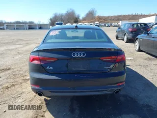 2019 Audi A5 Premium Plus with VIN WAUTNAF54KA026957, listed as a IAAI auction lot 41744015 with 94,506 mi miles and . Bid and sale history available at DreamBid. Image 16.