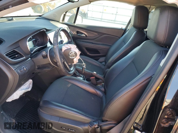2021 Buick Encore Preferred with VIN KL4CJESB5MB359726, listed as a Copart auction lot 48395775 with 18,947 mi miles and Salvage Title. Bid and sale history available at DreamBid. Image 7.