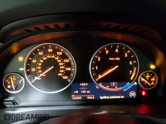 2012 BMW X3 28i with VIN 5UXWX5C54CL729209, listed as a Copart auction lot 53850865 with 134,395 mi miles and Clean Title. Bid and sale history available at DreamBid. Image 9.
