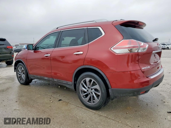 2016 Nissan Rogue SL with VIN 5N1AT2MT9GC821596, listed as a Copart auction lot 54309875 with 48,414 mi miles and Salvage Title. Bid and sale history available at DreamBid. Image 2.