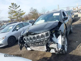 2024 Jeep Compass Latitude Lux with VIN 3C4NJDFN0RT140417, listed as a IAAI auction lot 41657031 with 4,449 mi miles and . Bid and sale history available at DreamBid. Image 12.