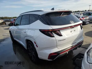 2022 Hyundai Tucson N Line with VIN KM8JF3AE1NU159202, listed as a Copart auction lot 73882714 with 0 mi miles and Salvage Title. Bid and sale history available at carsss.com. Image 2.