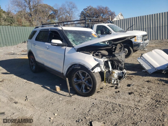 2015 Ford Explorer Limited with VIN 1FM5K7F87FGC58422, listed as a Copart auction lot 74878173 with 0 mi miles and Non Repairable. Bid and sale history available at carsss.com. Image 4.