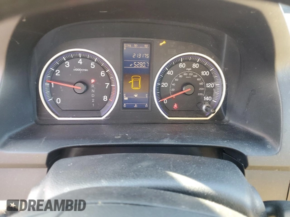 2011 Honda CR-V LX with VIN 5J6RE4H31BL090513, listed as a Copart auction lot 45461425 with 213,175 mi miles and Salvage title. Bid and sale history available at DreamBid. Image 9.