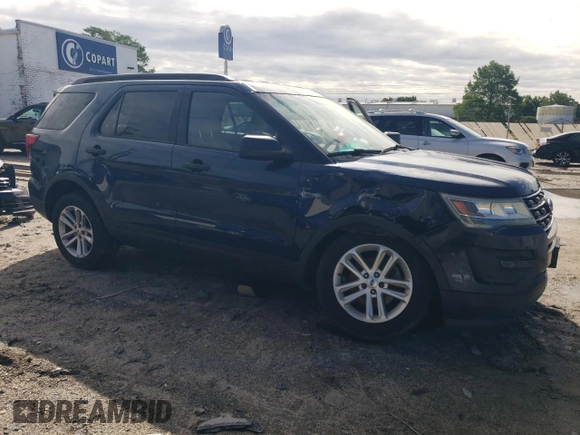 2017 Ford Explorer with VIN 1FM5K7B87HGA85235, listed as a Copart auction lot 57630545 with 148,007 mi miles and Salvage title. Bid and sale history available at DreamBid. Image 4.
