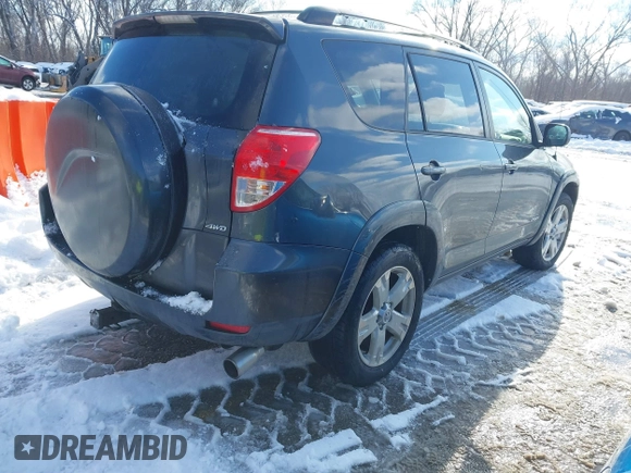 2007 Toyota RAV4 Sport with VIN JTMBK32V076010452, listed as a IAAI auction lot 41315696 with 236,416 mi miles. Bid and sale history available at carsss.com. Image 4.