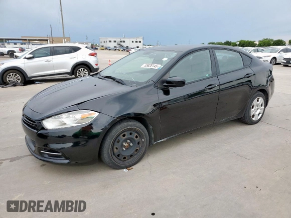 2013 Dodge Dart SE z VIN 1C3CDFAA5DD209829, wystawiony jako Copart lot #55828145 z przebiegiem 151 413 mil mil oraz Czysty tytuł • Clean title. Historia ofert i sprzedaży dostępna na DreamBid. Obrazek 1.