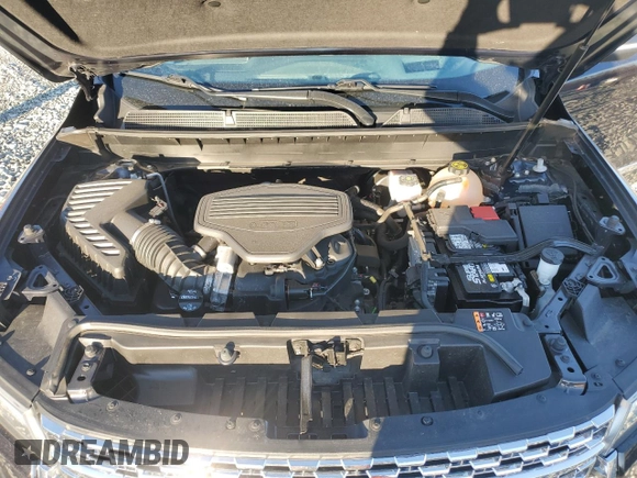 2021 GMC Acadia Denali with VIN 1GKKNXLS2MZ167658, listed as a Copart auction lot 48554425 with 92,317 mi miles and Salvage title. Bid and sale history available at DreamBid. Image 12.