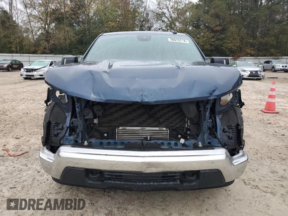2022 Chevrolet Silverado 1500 Work Truck with VIN 3GCNAAEK2NG505060, listed as a Copart auction lot 78815714 with 56,600 mi miles and Salvage Title. Bid and sale history available at DreamBid. Image 5.