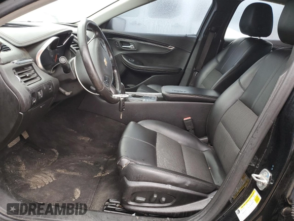 2016 Chevrolet Impala LT with VIN 2G1115S32G9127332, listed as a Copart auction lot 43801375 with 124,759 mi miles and Salvage Title. Bid and sale history available at DreamBid. Image 7.