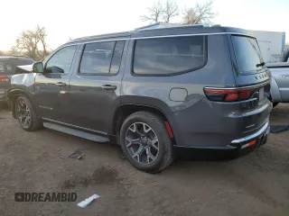 2023 Jeep Wagoneer Series III с VIN 1C4SJVDP1PS547349, выставлен на аукционе Copart как лот 81778954 с пробегом 22 343 миль миль и Списание • Salvage title. История ставок и продаж доступна на DreamBid. Изображение 2.