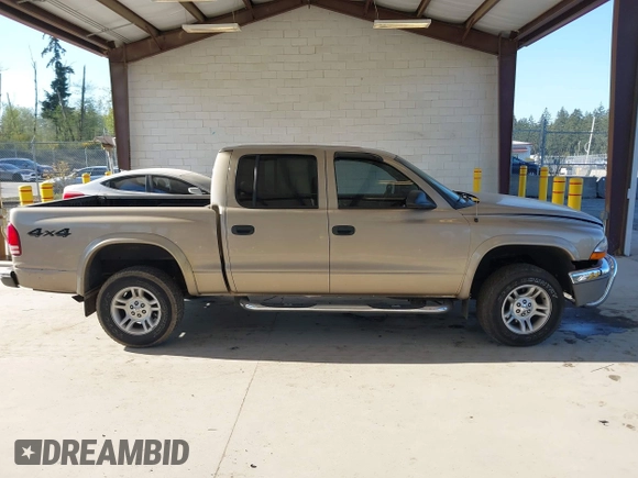 2003 Dodge Dakota SLT with VIN 1D7HG48N03S344321, listed as a IAAI auction lot 42074421 with 96,489 mi miles and . Bid and sale history available at DreamBid. Image 13.