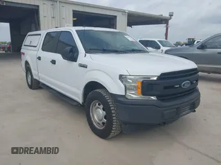 2018 Ford F-150 XL with VIN 1FTFW1E53JKC39874, listed as a IAAI auction lot 42099372 with 111,563 mi miles. Bid and sale history available at carsss.com. Image 1.
