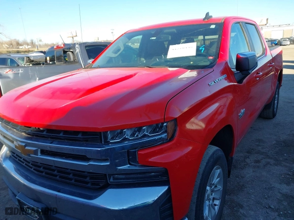 2019 Chevrolet Silverado 1500 LT with VIN 3GCPWCEK0KG271521, listed as a IAAI auction lot 41310440 with 97,154 mi miles. Bid and sale history available at carsss.com. Image 6.