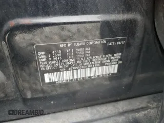 2017 Subaru Legacy Premium с VIN 4S3BNAC66H3064196, выставлен на аукционе Copart как лот 57291435 с пробегом 165 975 миль миль и Чистый • Clean title. История ставок и продаж доступна на DreamBid. Изображение 12.