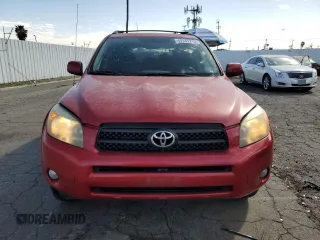 2006 Toyota RAV4 Sport with VIN JTMZD32V366019525, listed as a Copart auction lot 47143715 with 194,502 mi miles and Salvage Title. Bid and sale history available at carsss.com. Image 5.