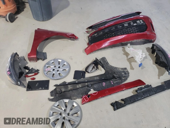 2019 Kia Rio S with VIN 3KPA25AB2KE225221, listed as a Copart auction lot 50490655 with 52,759 mi miles and Salvage Title. Bid and sale history available at DreamBid. Image 14.