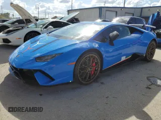 2018 LAMBORGHINI PERFORMANTE z VIN ZHWUD4ZF2JLA08437, wystawiony jako Copart lot #76293594 z przebiegiem Nie podano mil oraz Nie do naprawy • Non repairable. Historia ofert i sprzedaży dostępna na DreamBid. Obrazek 1.